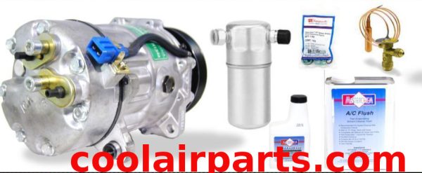 1999 - 2006 Audi TT Volkswagen Golf Jetta GTI Beetle Tdi AC Compressor Full A/C KIT 1J0820803B